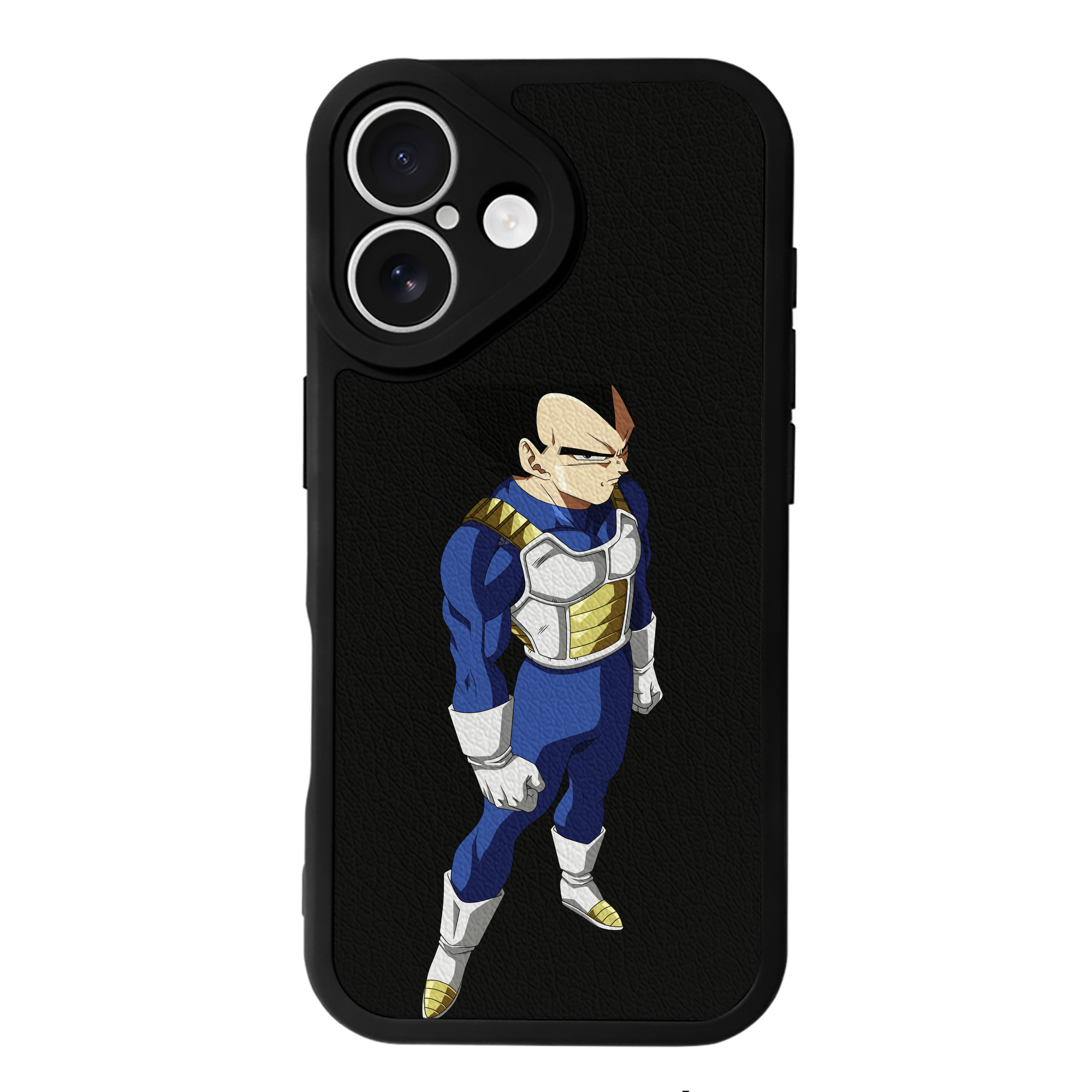 （画像用） ドラゴンボール ベジータ四世（Bejīta Yonsei）DRAGON BALL Vegeta IV 【iPhone 16シリーズ対応】シリコンスマホケース（レザー調） 材質：シリコン